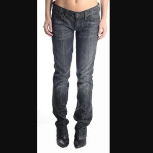 7 For All Mankind Crystal Chain Link Pocket Jeans